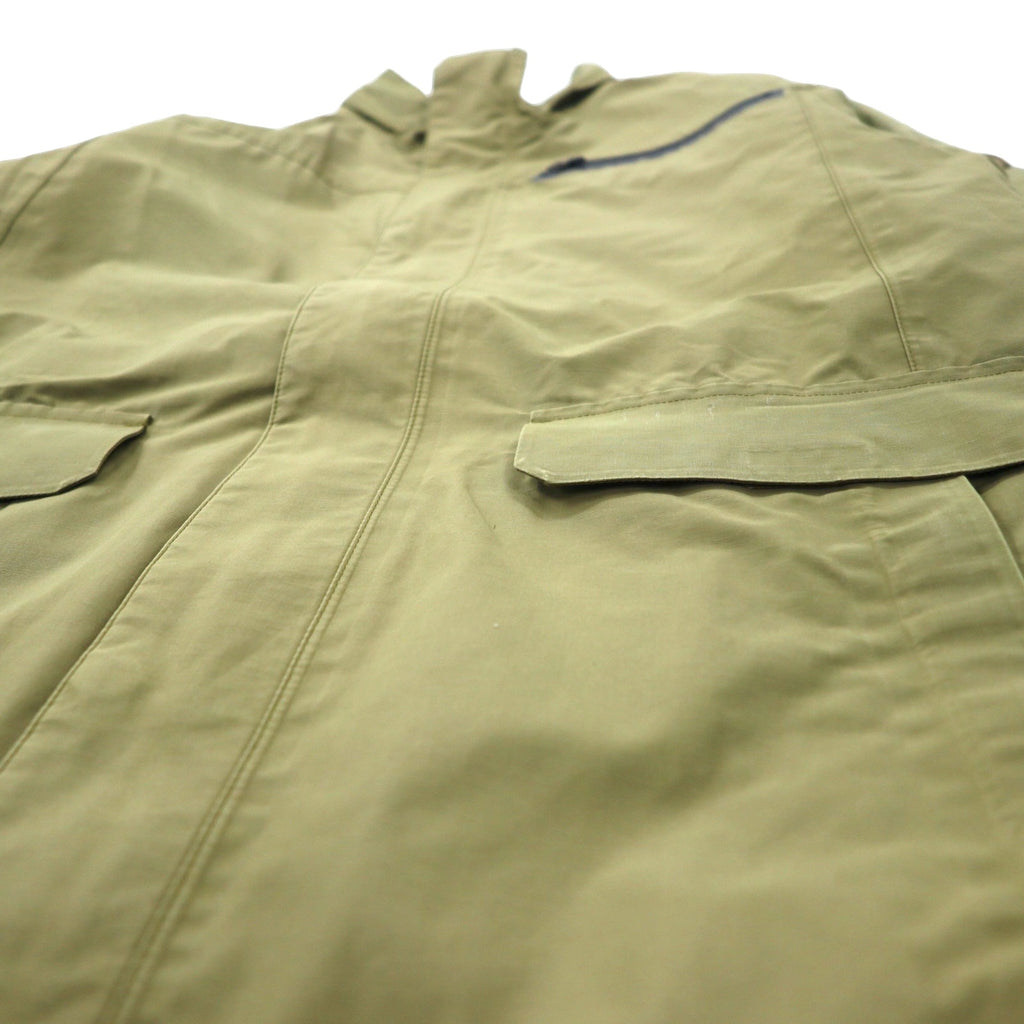 THE NORTH FACE Mountain Jacket L Khaki Nylon HYVENT Waterproof