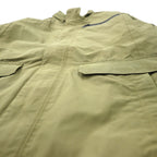 THE NORTH FACE Mountain Jacket L Khaki Nylon HYVENT Waterproof