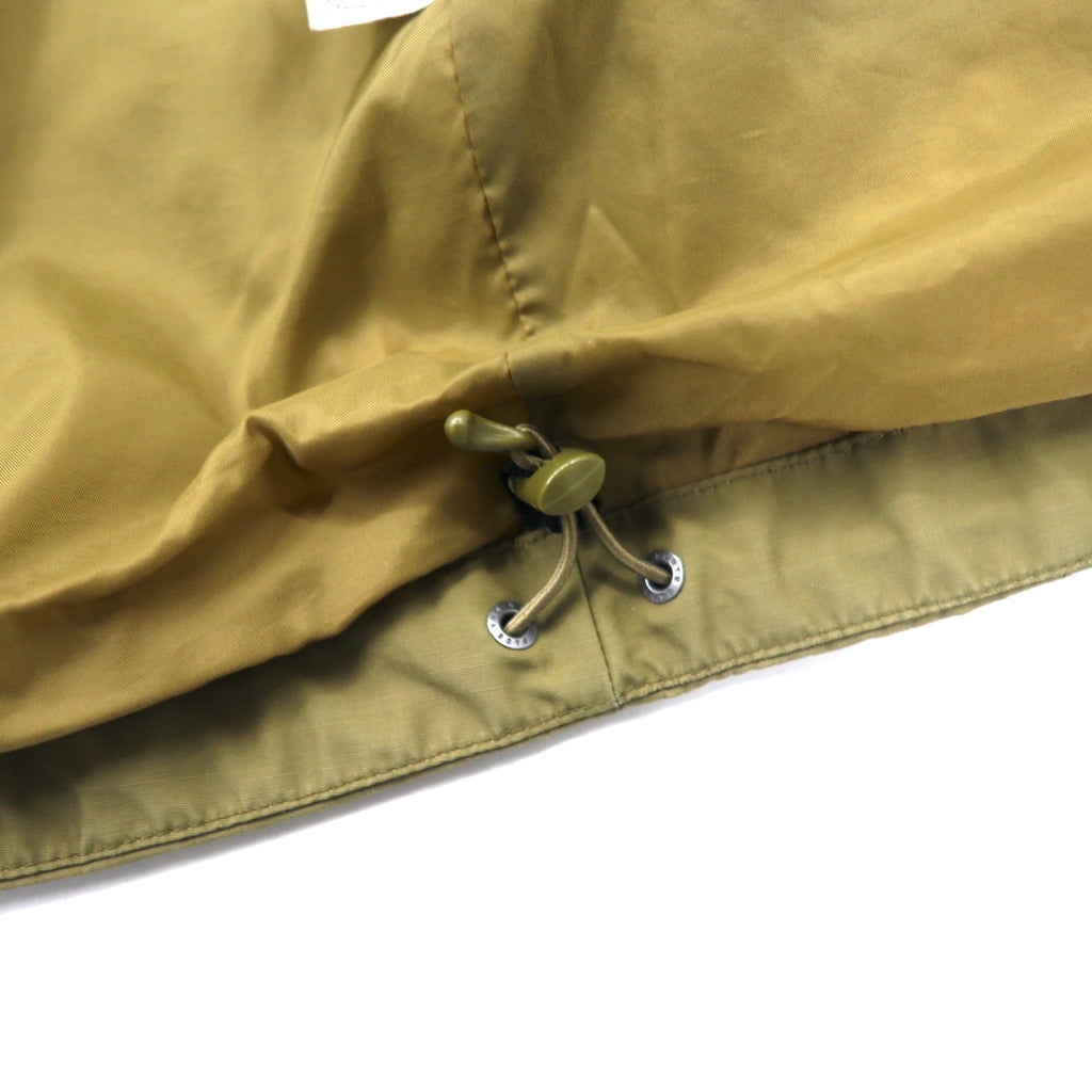 THE NORTH FACE Mountain Jacket L Khaki Nylon HYVENT Waterproof