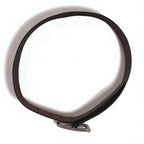 GUCCI イタリア製 グッチシマ レザーベルト ブラック GG柄 型押し シルバー バックル 295331