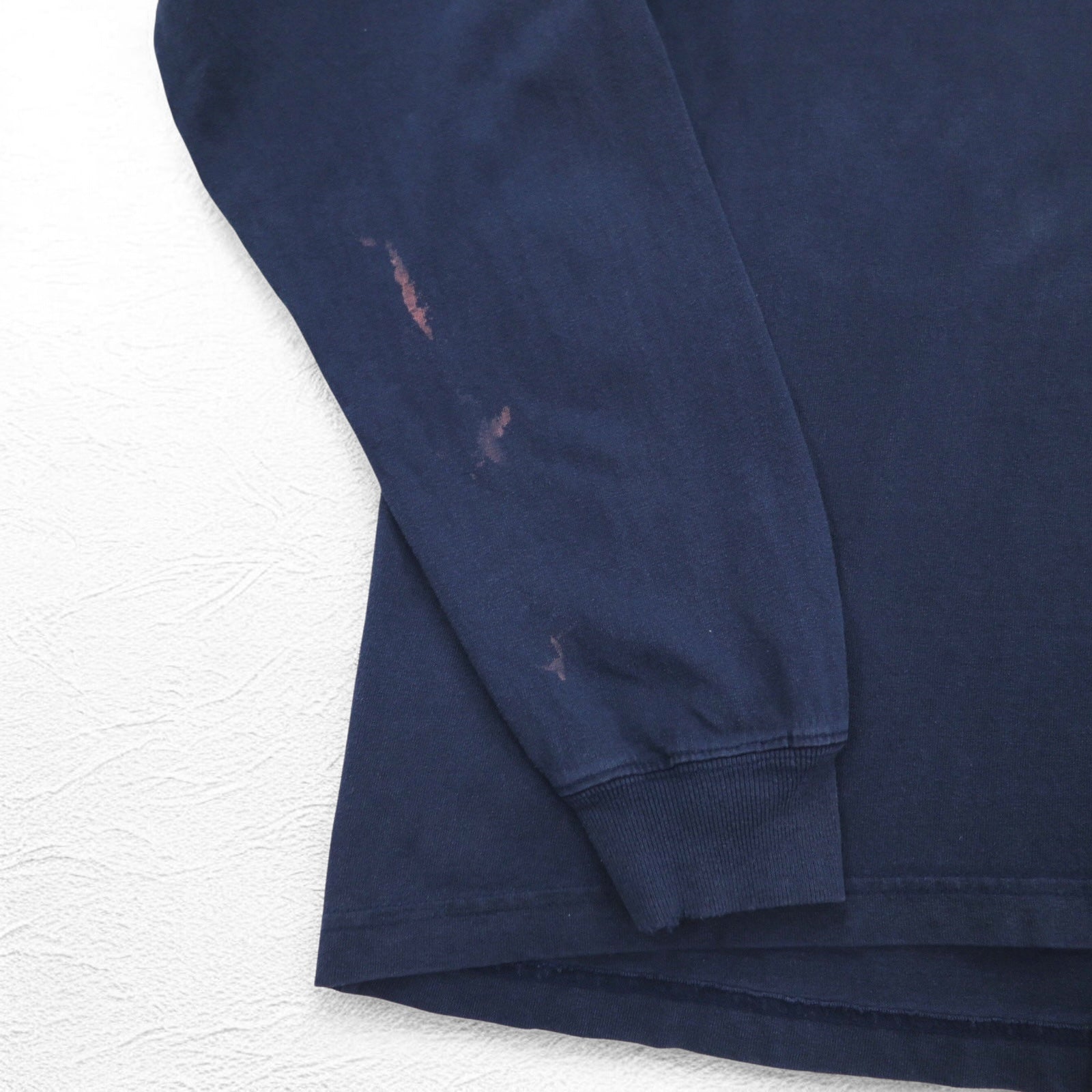 Carhartt Long Sleeve T-Shirt, Navy, with Pocket, Made in Honduras