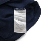 Carhartt Long Sleeve T-Shirt, Navy, with Pocket, Made in Honduras