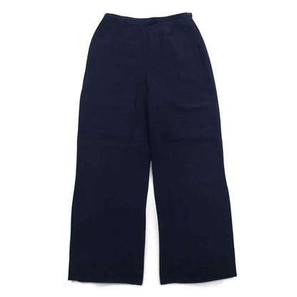 Burberrys 90年代 ワイド スラックスパンツ M ネイビー レーヨン