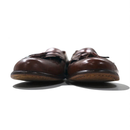 mezlan スペイン製 キルト タッセルローファー 28cm ブラウン レザー SANTANDER