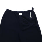 Burberrys 90年代 ワイド スラックスパンツ M ネイビー レーヨン