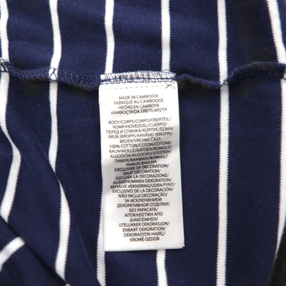 POLO RALPH LAUREN ボーダー ポロシャツ XL ネイビー コットン スモールポニー刺繍