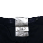 Burberrys 90年代 ワイド スラックスパンツ M ネイビー レーヨン