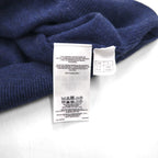 Brooks Brothers メリノウール ニット Vネック ベスト L ネイビー EXTRA FINE ITALIAN MERINO