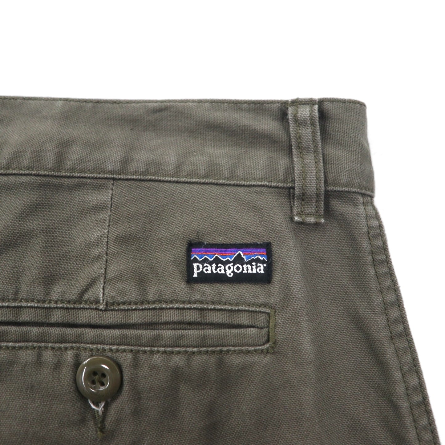 patagonia ダック ワークパンツ L カーキ オーガニックコットン 56831