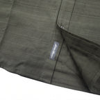 Eddie Bauer Dobby Button-Down Shirt, L, Khaki, Cotton, All-Over Print, Unused