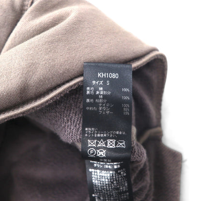 KITH x NANO UNIVERSE x Nishikawa Down NAKAMEGURO QUARTER-ZIP PULLOVER CINDER Pullover Down Jacket, Size S, Kangaroo Pocket, Anorak Parka, KH1080