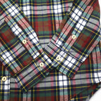 Sunday Works USA Hooded Check Shirt XL Red Green UNION MADE