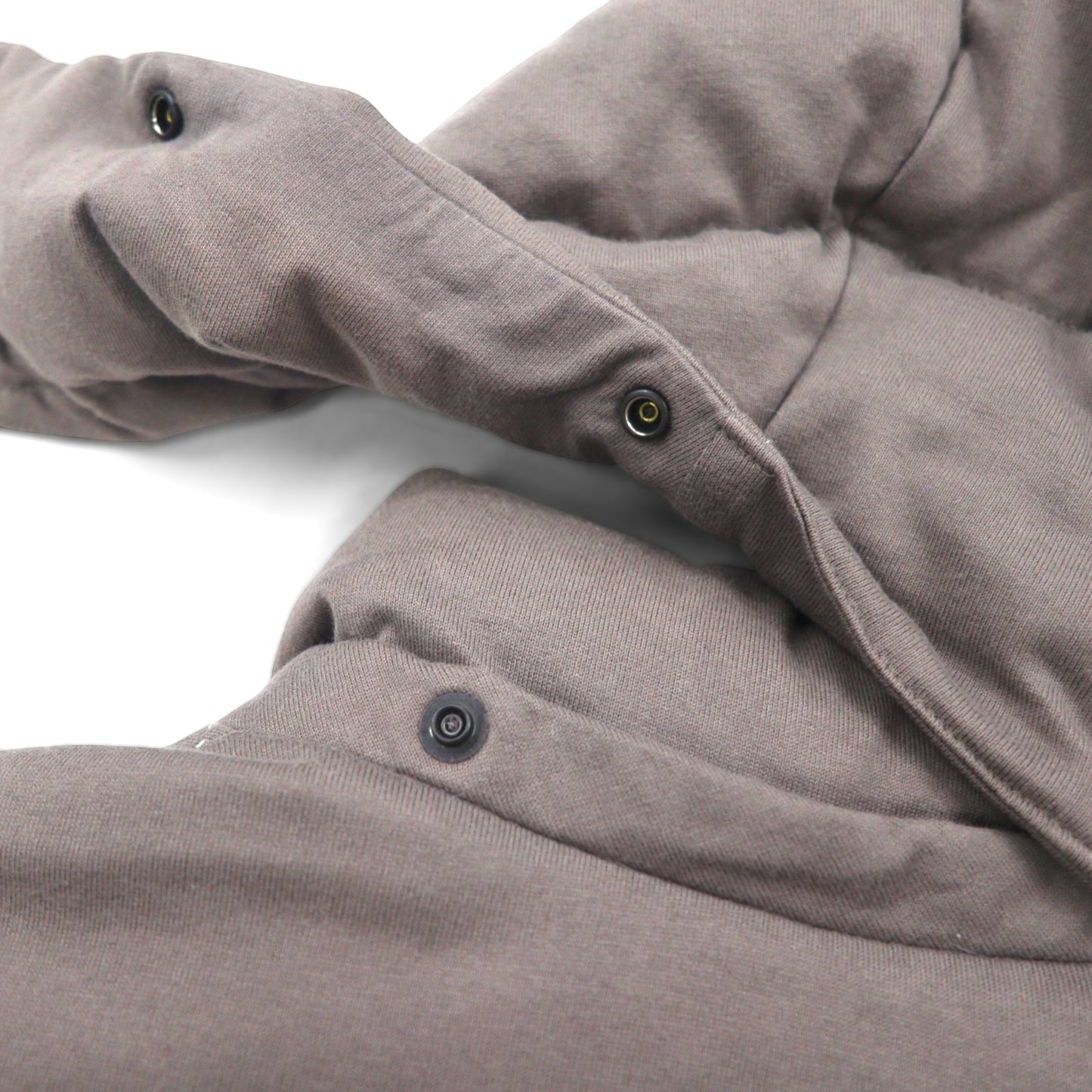 KITH x NANO UNIVERSE x Nishikawa Down NAKAMEGURO QUARTER-ZIP PULLOVER CINDER Pullover Down Jacket, Size S, Kangaroo Pocket, Anorak Parka, KH1080