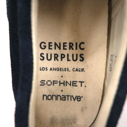 nonnative × SOPHNET. × GENERIC SURPLUS ウイングチップ スニーカー 28.5cm ネイビー スエード EP20