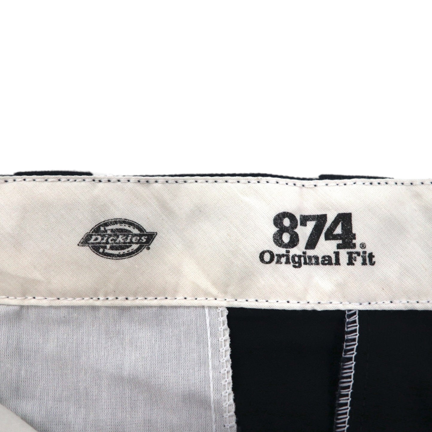 Dickies 874 オリジナルフィット ワークパンツ チノパンツ L ブラック 11874BK