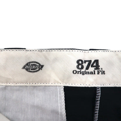 Dickies 874 オリジナルフィット ワークパンツ チノパンツ L ブラック 11874BK