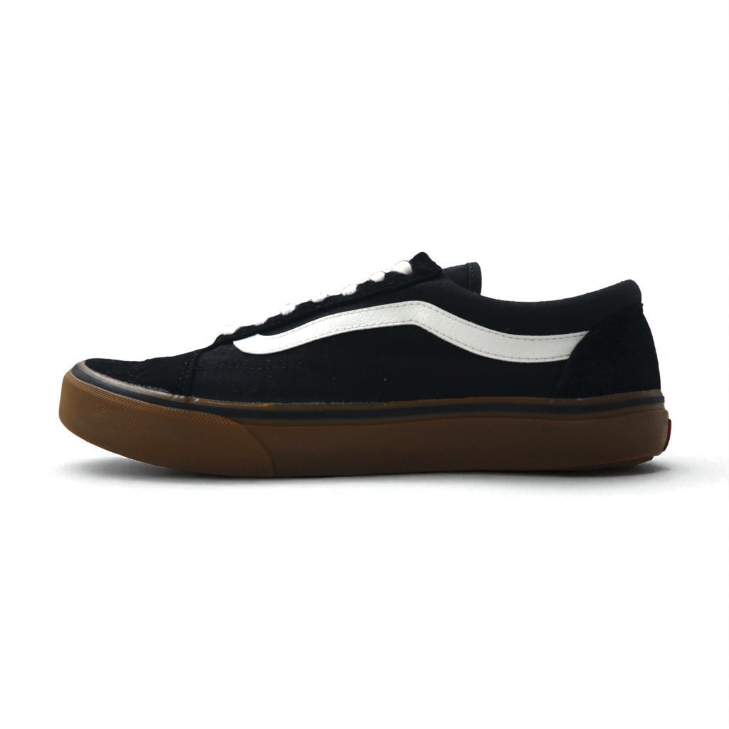 VANS Old Skool DX Suede Sneakers, Size 26.5cm, Black Canvas with Gum Sole, V36CL+ (556436-0014)