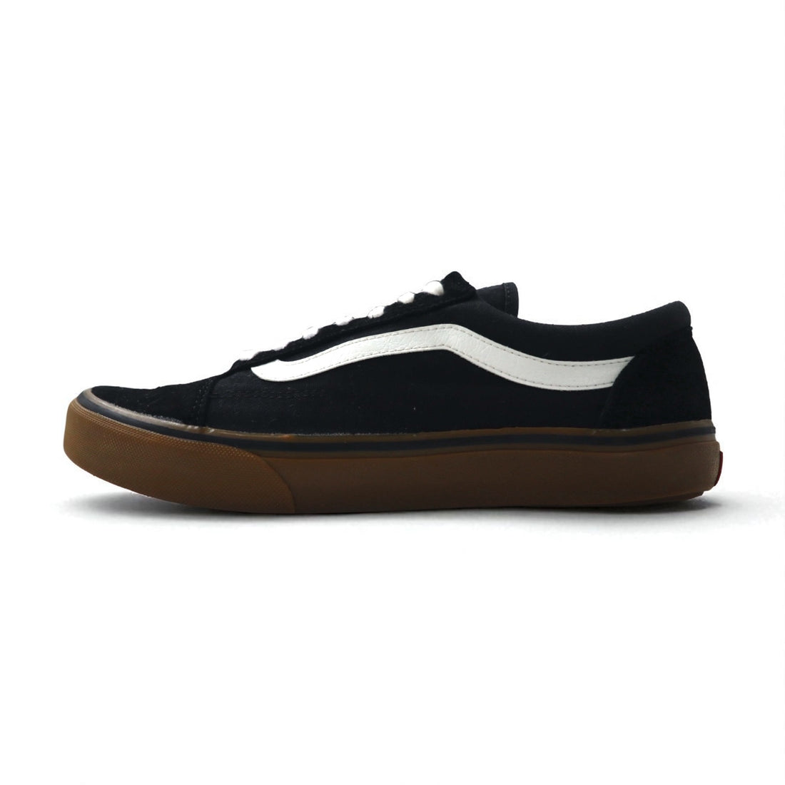 VANS Old Skool DX Suede Sneakers, Size 26.5cm, Black Canvas with Gum Sole, V36CL+ (556436-0014)
