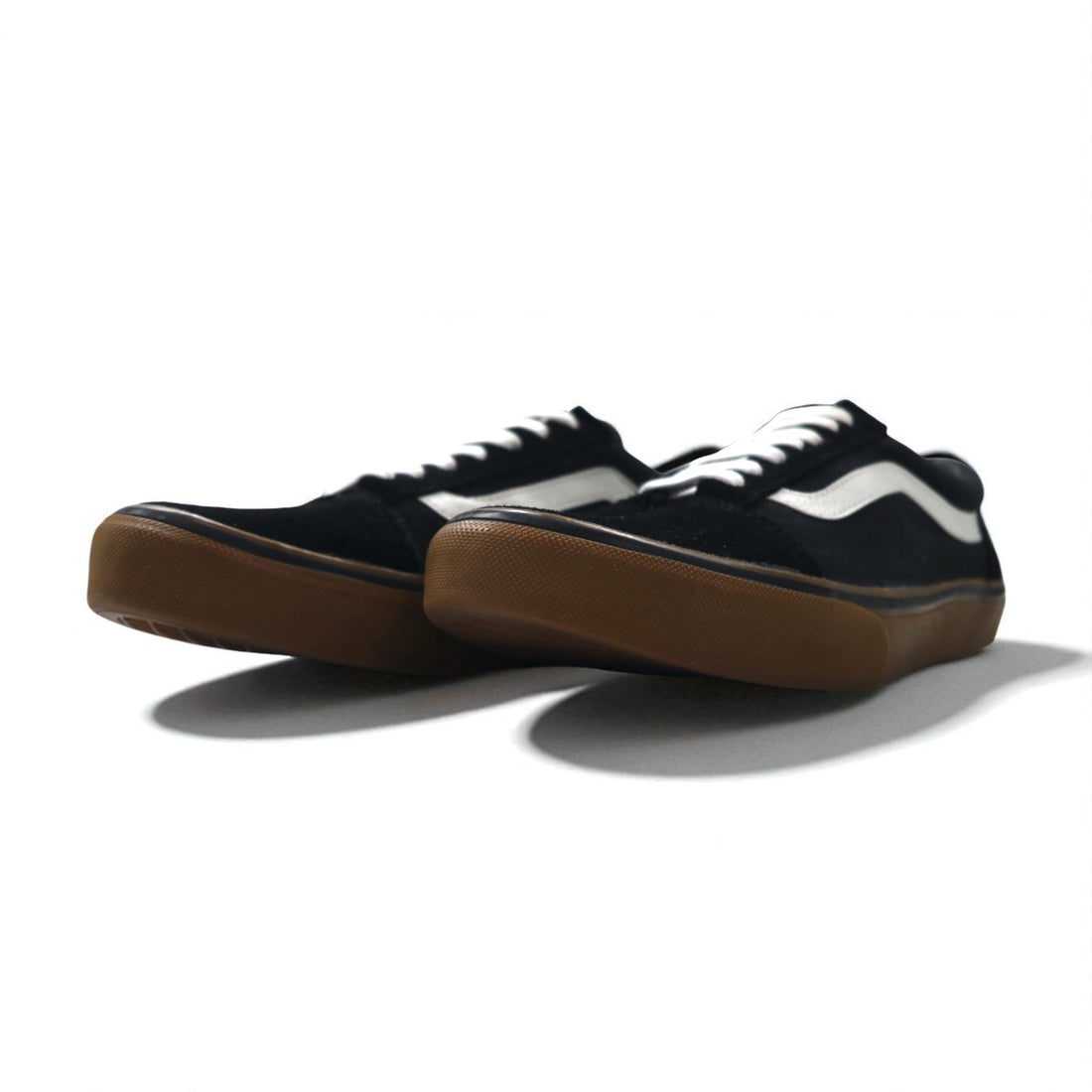 VANS Old Skool DX Suede Sneakers, Size 26.5cm, Black Canvas with Gum Sole, V36CL+ (556436-0014)