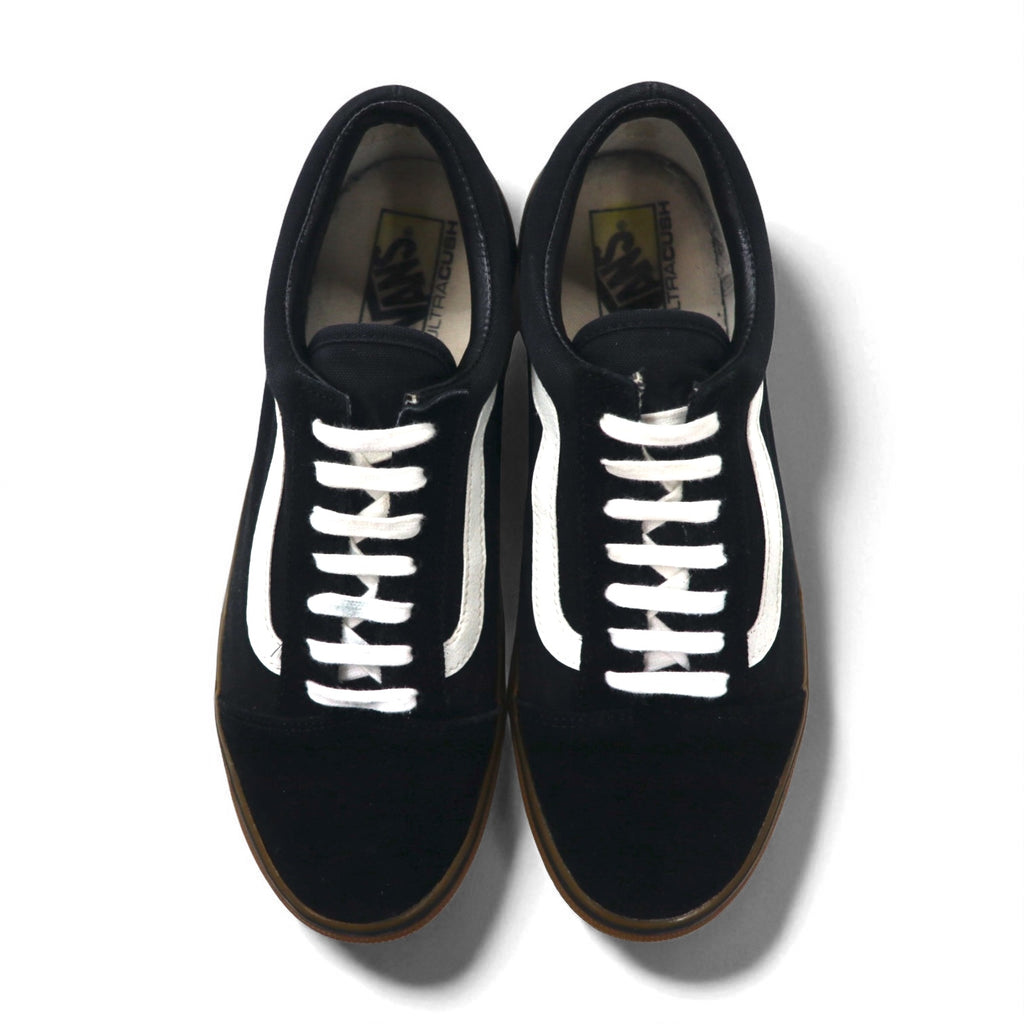 VANS Old Skool DX Suede Sneakers, Size 26.5cm, Black Canvas with Gum Sole, V36CL+ (556436-0014)