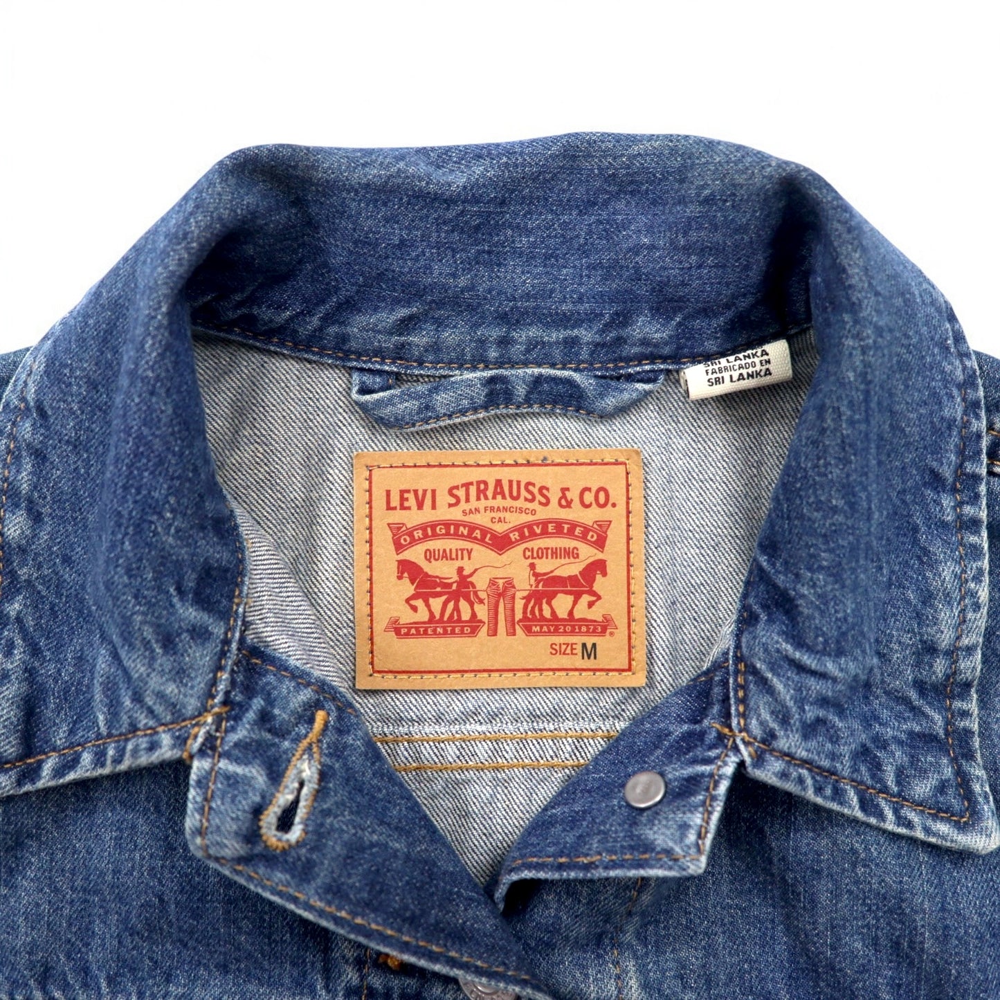 Levi's 3rd タイプ デニムジャケット Gジャン M ブルー コットン ORIGINAL TRUCKER JACKET 29945-0031