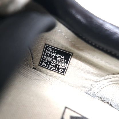 VANS オールドスクール OLD SKOOL DX スエード スニーカー 26.5cm ブラック キャンバス ガムソール V36CL+ 556436-0014