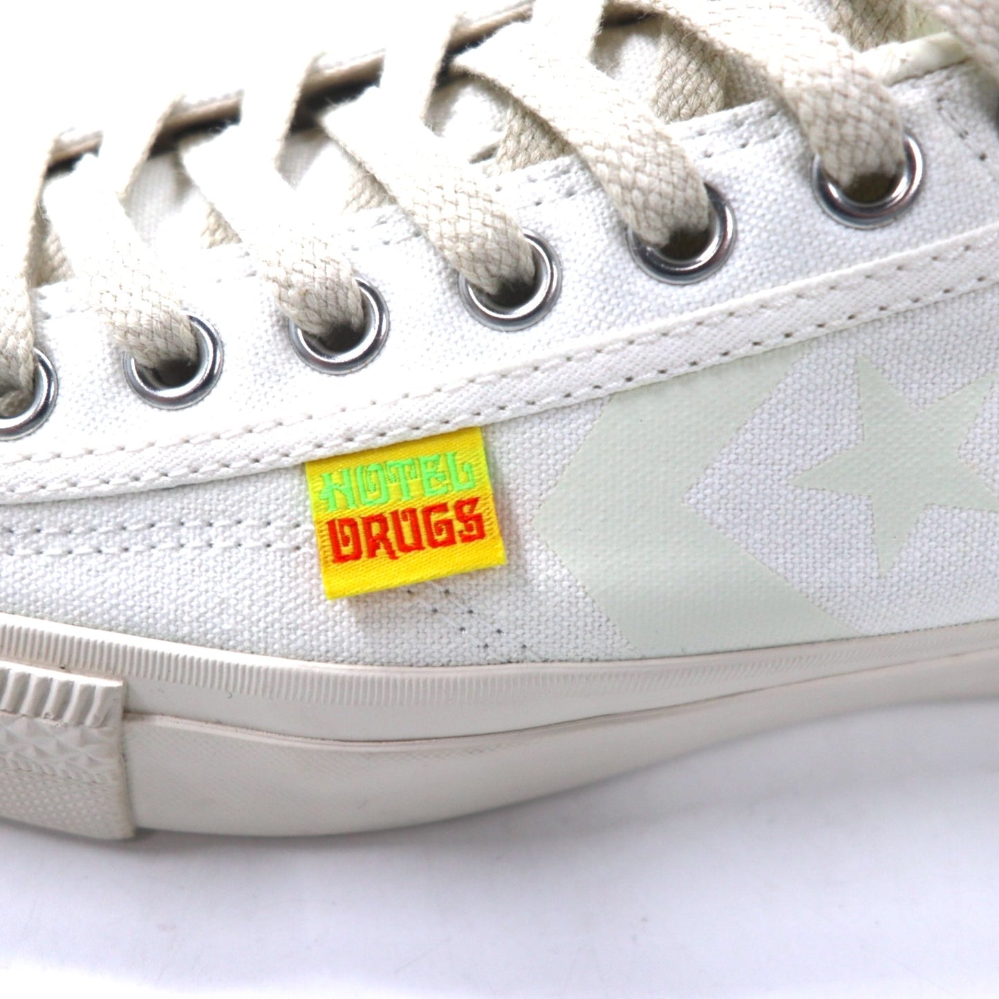 CONVERSE SKATEBOARDING × HOTEL DRUGS ブレイクスター スニーカー 26.5cm ホワイト キャンバス REACT BREAKSTAR SK OX 1SC988