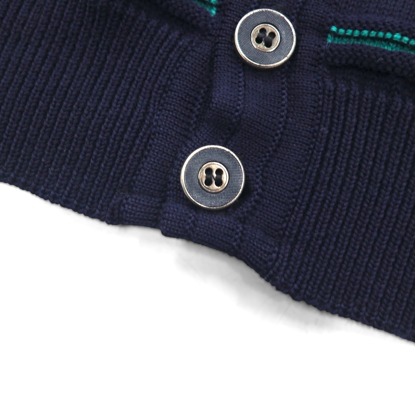 80s West Germany Vintage Knit Cardigan, Size L, Navy, V-Neck, MARZ MUNCHEN, Made in West Germany, 1980s