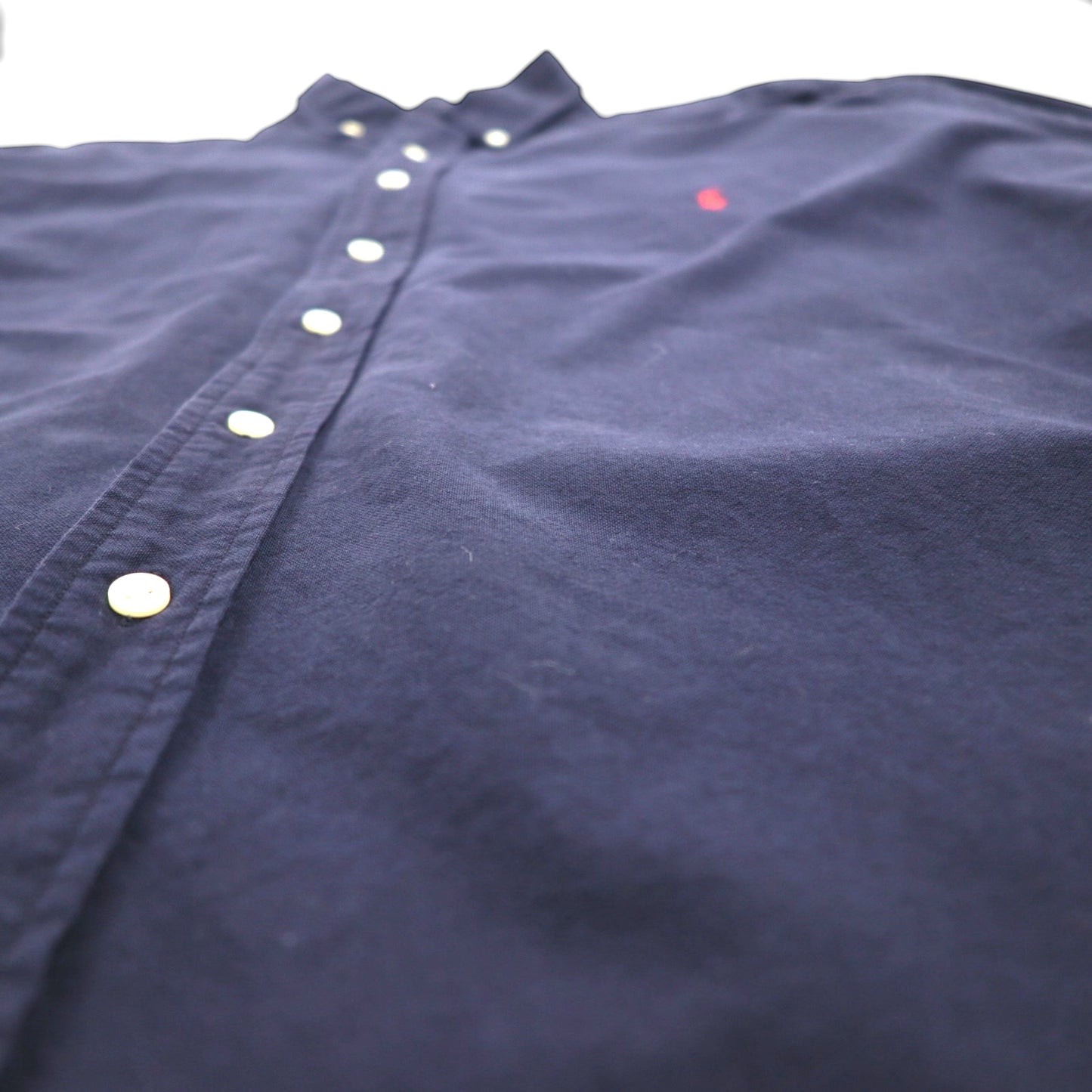 Ralph Lauren Button-Down Shirt, XL, Navy Cotton, Small Pony Embroidery