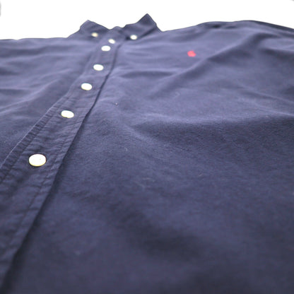 Ralph Lauren Button-Down Shirt, XL, Navy Cotton, Small Pony Embroidery