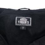 Alfredo VERSACE (A.VERSACE) 90s Nylon Jacket Parka L Black Mesh Liner