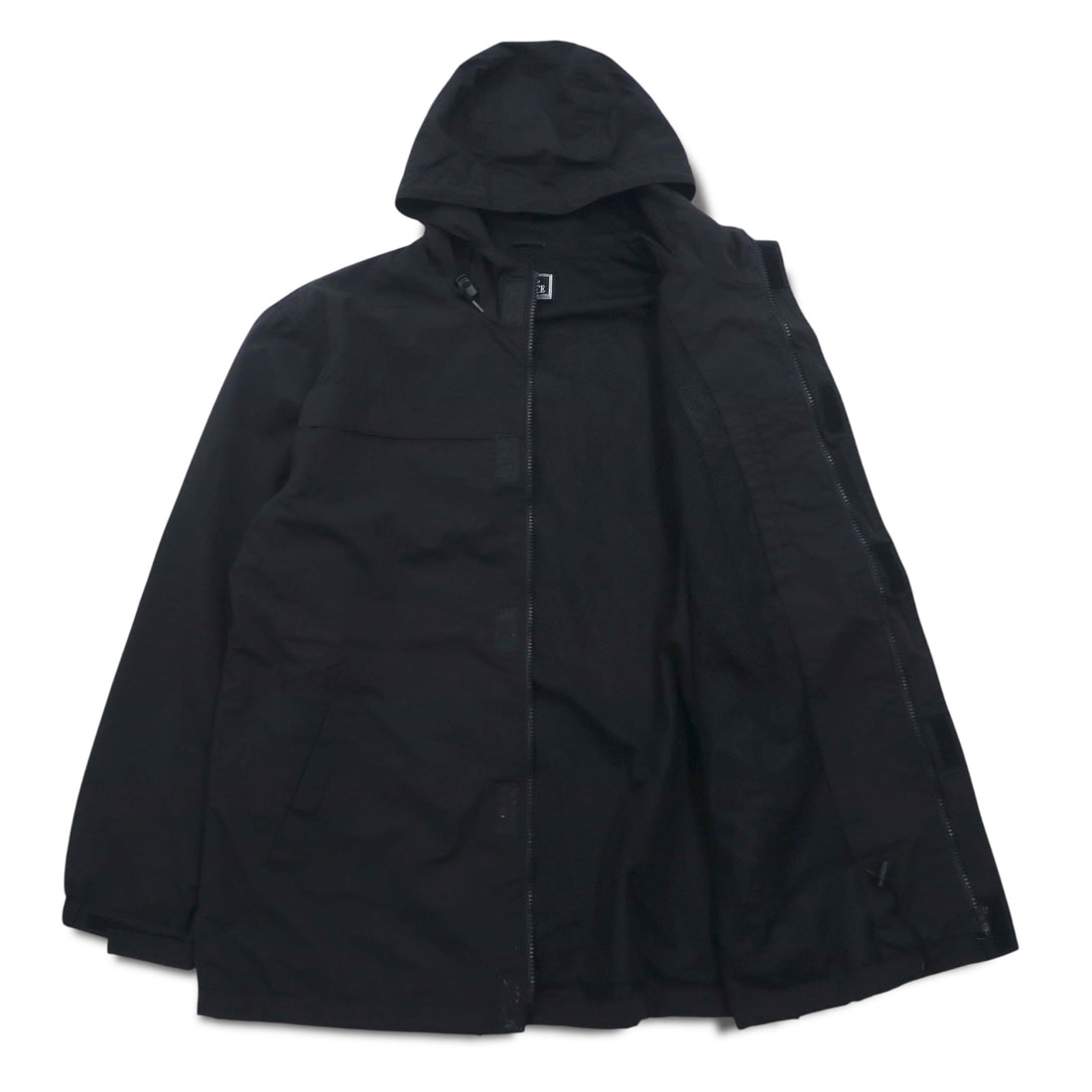 Alfredo VERSACE (A.VERSACE) 90s Nylon Jacket Parka L Black Mesh Liner