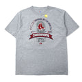 日本然リトテ-古着オンライン-majestic プリント Tシャツ L グレー コットン MLB 2007 WORLD SERIES 未使用品-majestic Print T-Shirt L Gray Cotton MLB 2007 WORLD SERIES Unused