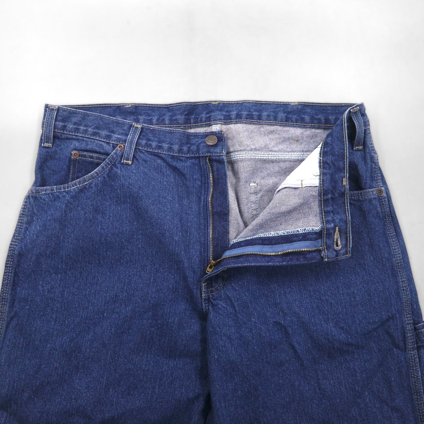 Dickies ペインター デニムパンツ ジーンズ L インディゴ 5ポケット ジップフライ