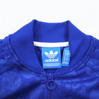 adidas originals ATP Hawaii Superstar track jacket jersey S blue all-over hibiscus trefoil logo 3 stripes Z47787
