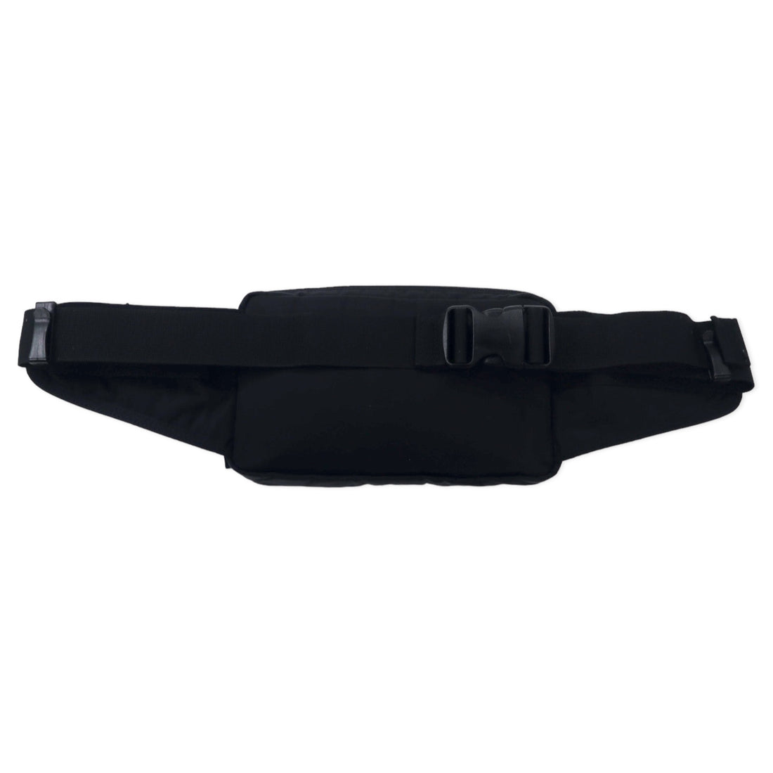 PORTER Black Pattern Waist Bag Body Bag Black Nylon Logo All Over Pattern Made in Japan
