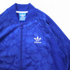 adidas originals ATP Hawaii Superstar track jacket jersey S blue all-over hibiscus trefoil logo 3 stripes Z47787