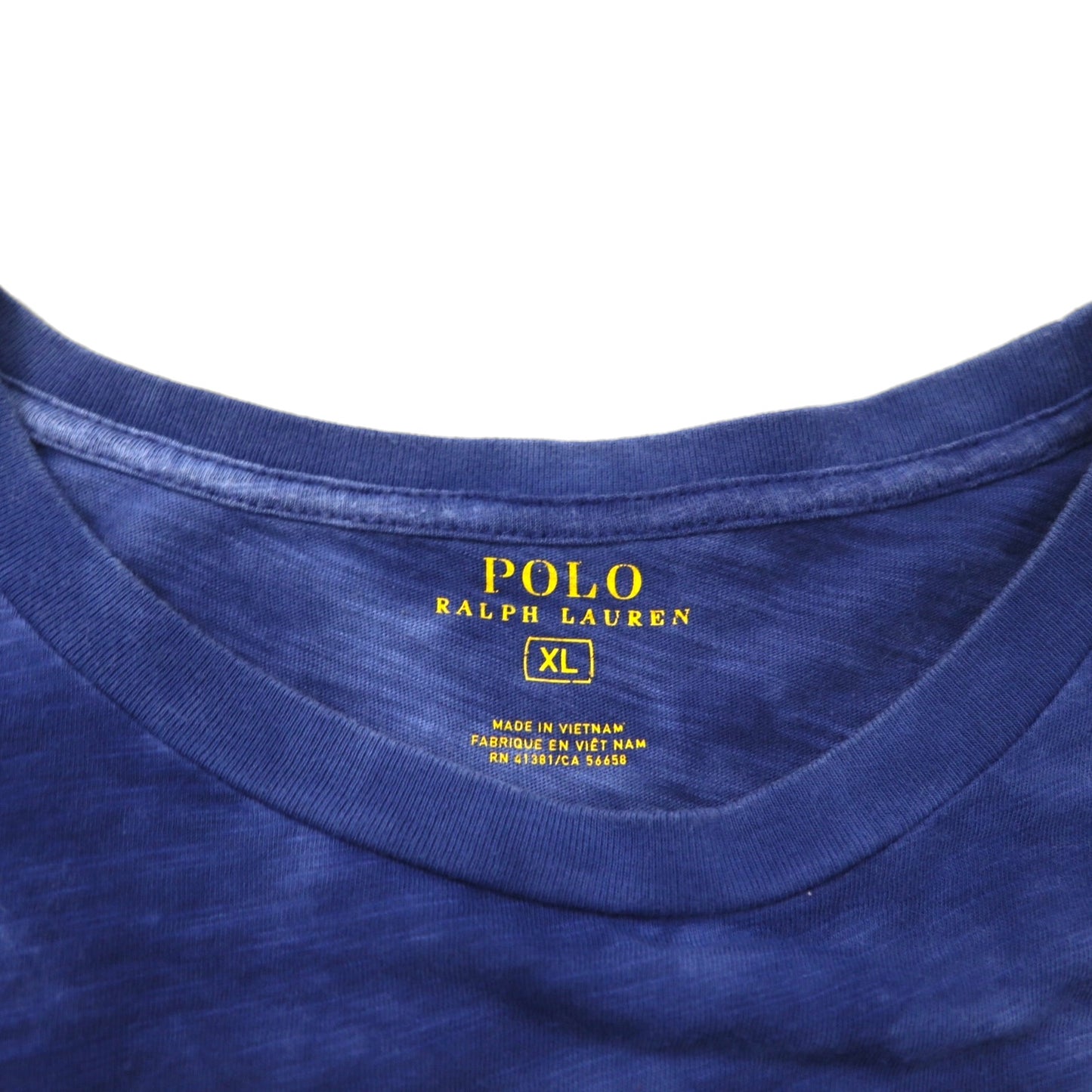 POLO RALPH  LAUREN タイダイ プリントTシャツ XL ブルー コットン