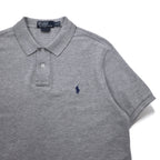 Polo by Ralph Lauren Polo Shirt, XL, Grey, Cotton, Pique, Small Pony Embroidery
