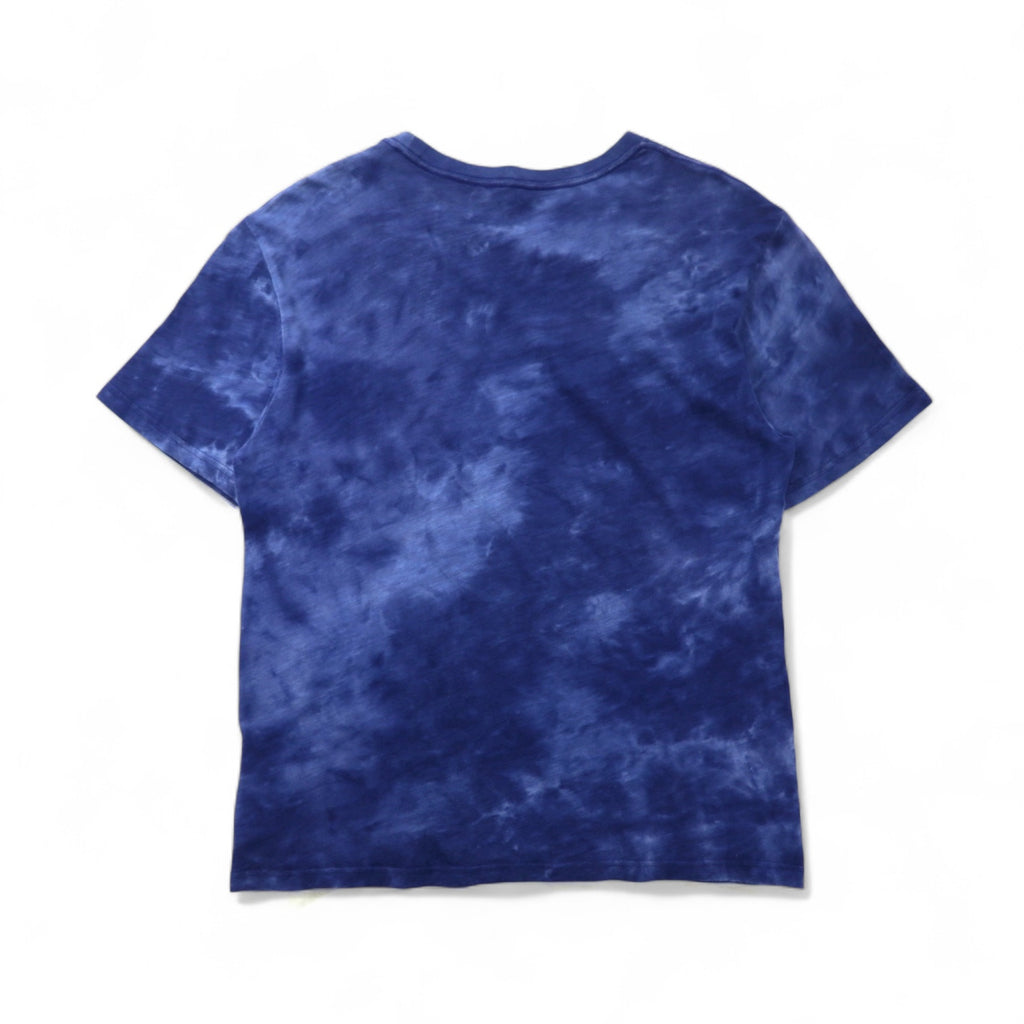 POLO RALPH LAUREN Tie-Dye Print T-Shirt, XL, Blue, Cotton