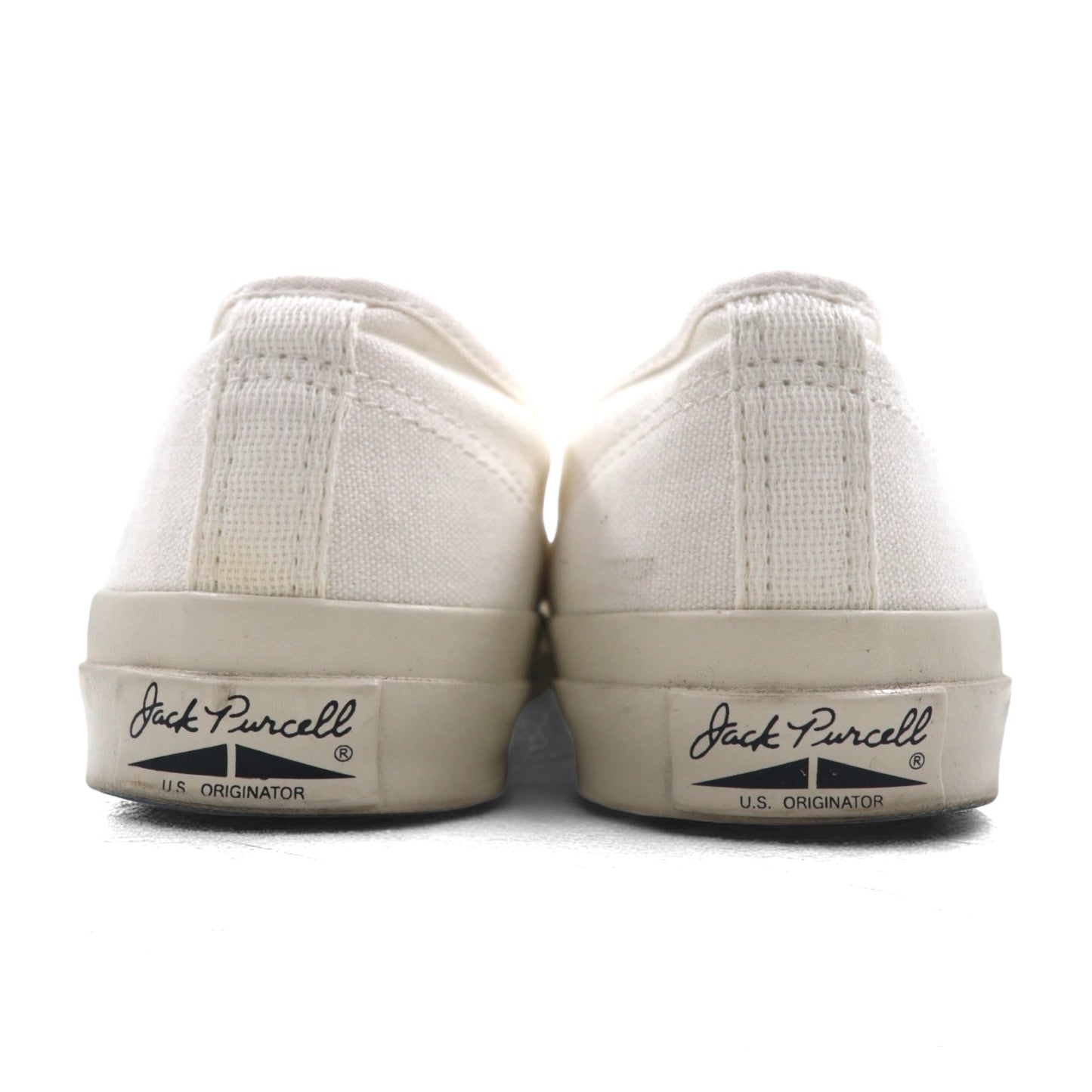 CONVERSE ジャックパーセル JACK PURCELL スニーカー 26.5cm ホワイト キャンバス U.S.ORIGINATOR 1SD446