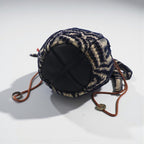 Leh Shoulder Bag DOME TYPE BAG (ANTIQUE INDIGO) Antique Wool Sashiko LONELY PLANET 861