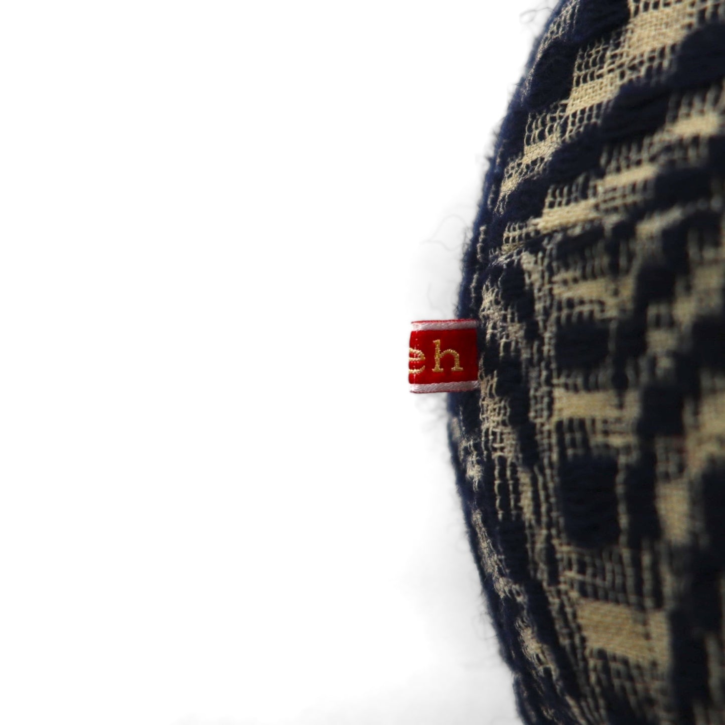 Leh ショルダーバッグ DOME TYPE BAG ( ANTIQUE INDIGO ) アンティークウール 刺し子 LONELY PLANET 861