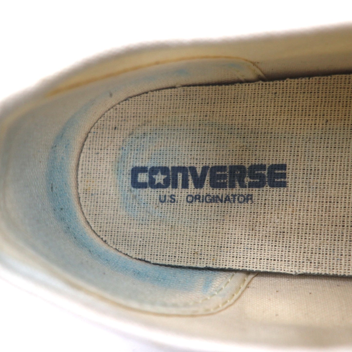 CONVERSE ジャックパーセル JACK PURCELL スニーカー 26.5cm ホワイト キャンバス U.S.ORIGINATOR 1SD446