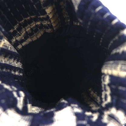 Leh ショルダーバッグ DOME TYPE BAG ( ANTIQUE INDIGO ) アンティークウール 刺し子 LONELY PLANET 861