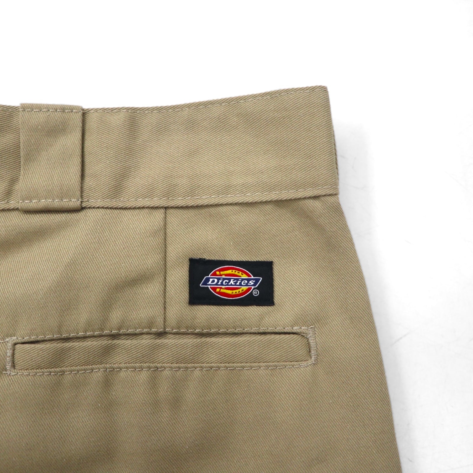 Dickies Loose Fit Baggy Short Cargo Pants, XL, Beige, Polyester and Cotton, Below the Knee