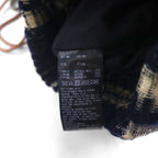 Leh Shoulder Bag DOME TYPE BAG (ANTIQUE INDIGO) Antique Wool Sashiko LONELY PLANET 861