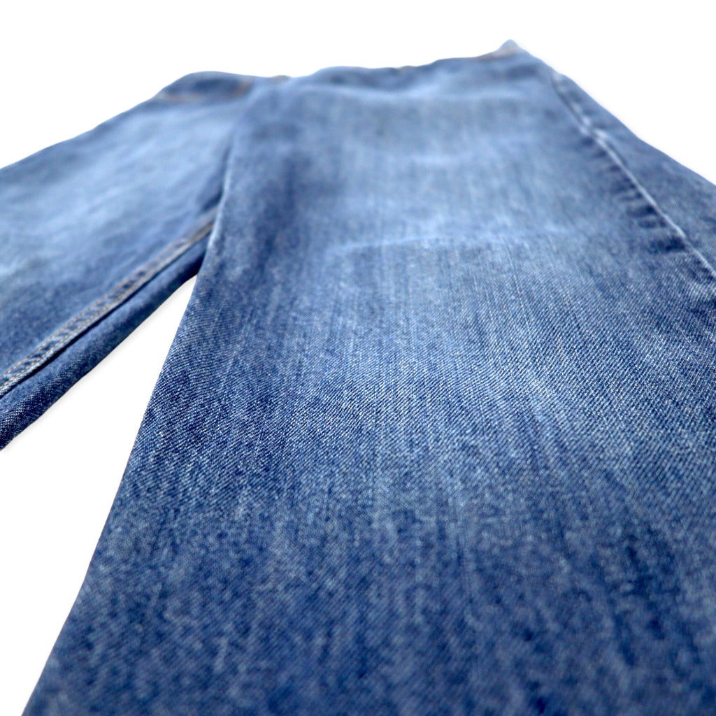 HARLEY DAVIDSON denim pants size 30 blue cotton zipper fly leather patch made in Mexico