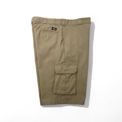 Dickies ルーズフィット Loose Fit バギー ショート カーゴパンツ ハーフパンツ XL ベージュ ポリエステル コットン 膝下丈