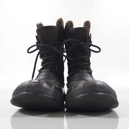 SOREL 1964 Pack Nylon Snow Boots, Size 26cm, Brown, Waterproof, with Removable Felt Lining, NM1440-231